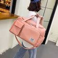 Women’s Large Capacity Travel & Gym Bag (Pink)