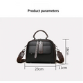 Ladies Multi-Layer Handbag (Black)