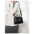 Ladies Multi-Layer Handbag (Black)
