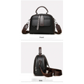 Ladies Multi-Layer Handbag (Black)
