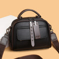 Ladies Multi-Layer Handbag (Black)