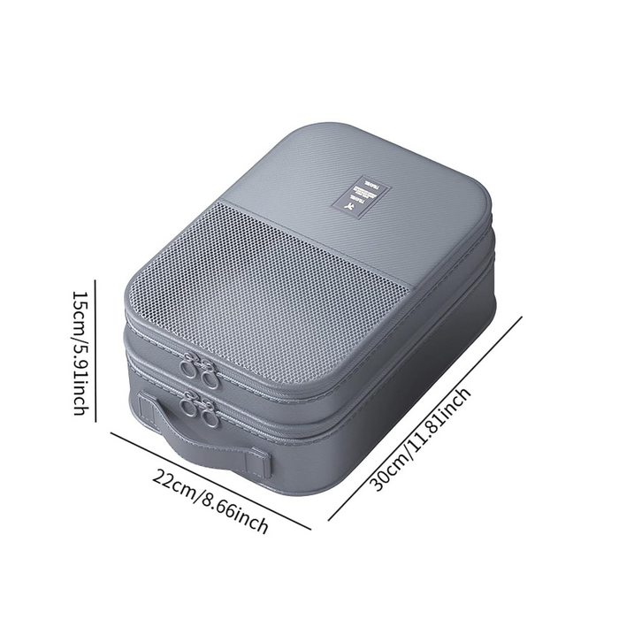 Waterproof Travel Shoe Bag (Grey)