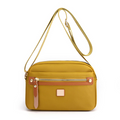 Lightweight Nylon Shoulder Bag (Golden)