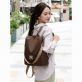 Women’s Large Capacity Outdoor Tote Bag (Coffee/Brown)
