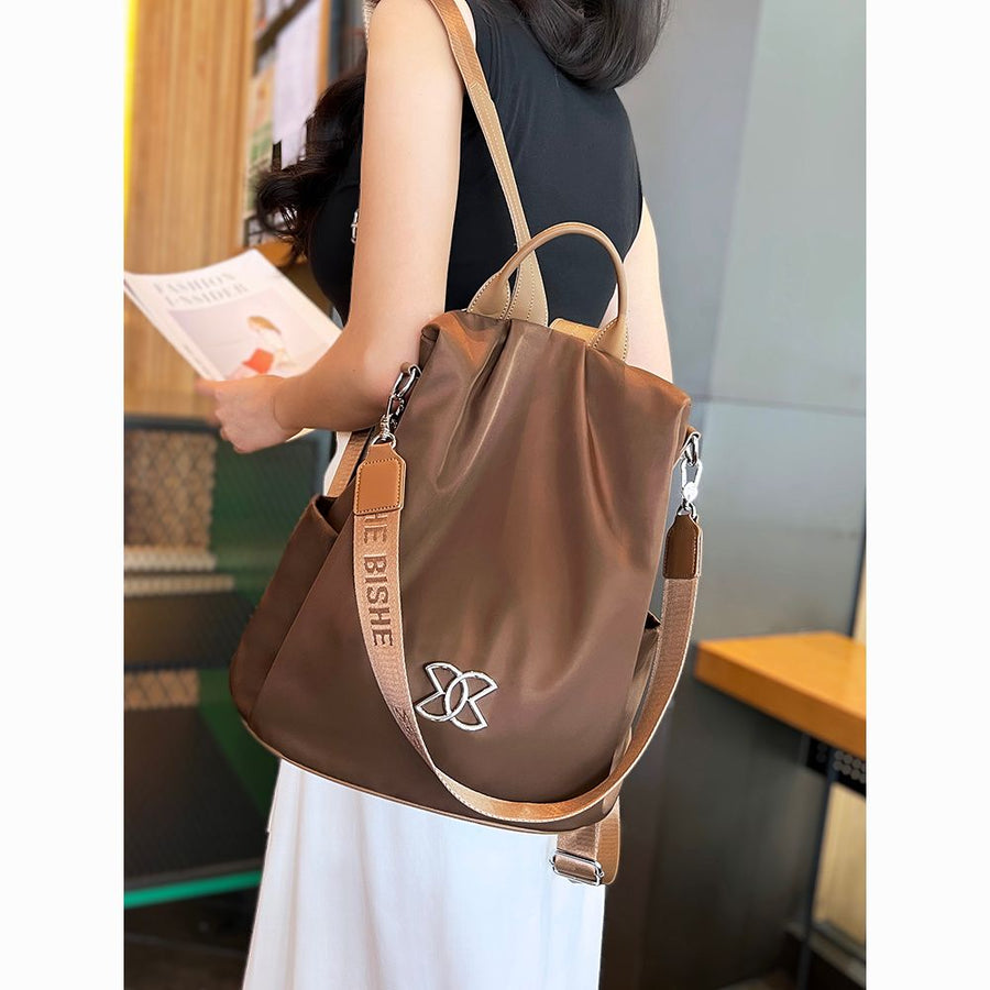 Women’s Large Capacity Outdoor Tote Bag (Coffee/Brown)