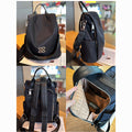 Women Large Capacity Outdoor Tote Bag  (Black)