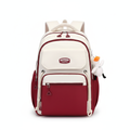 School Backpack for Middle, High School & College (RED)