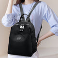 Women’s Fashion Nylon Backpack (Black)